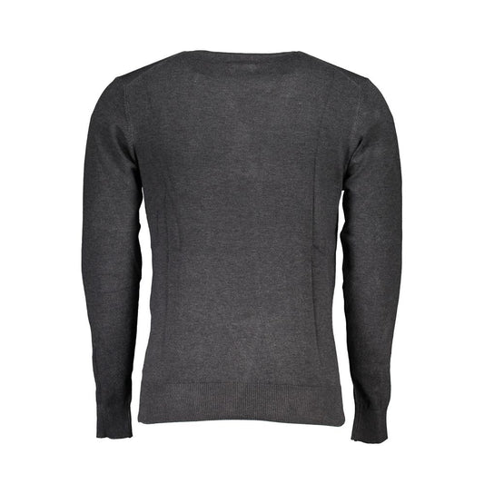 Gianmarco Venturi Grigio Viscosa Men Sweater
