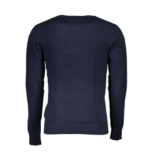 Gianmarco Venturi Blue Viscose Men Sweater