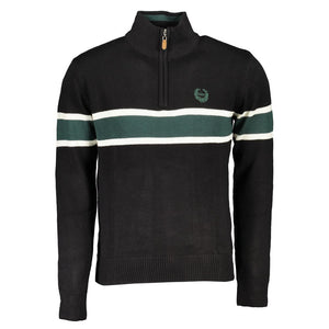 Gianmarco Venturi Black Cotton Men's Sweater