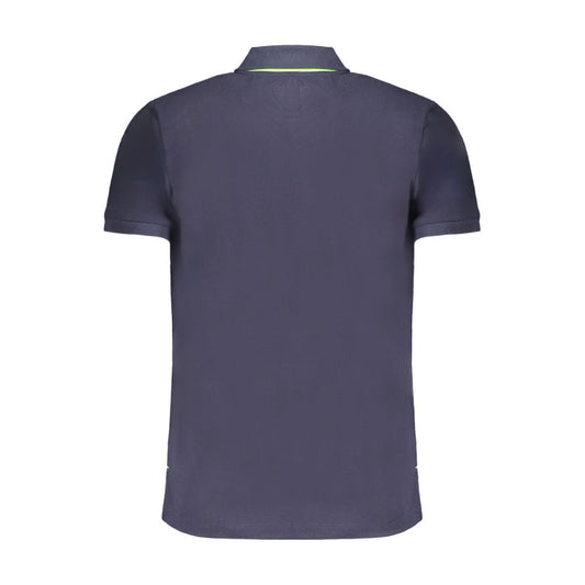 Gianmarco Venturi Blue Cotton Men Polo