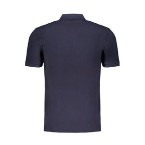 Gianmarco Venturi Blu Cotton Men Polo
