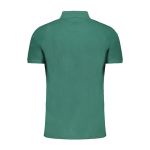 Gianmarco Venturi Verde Cotton Men Polo Shirt