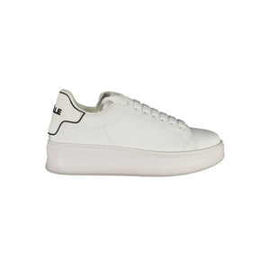 Gaelle Paris Bianco Poliuretano Women Sneaker