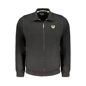 Gianmarco Venturi Black Cotton Men's Sweatshirt