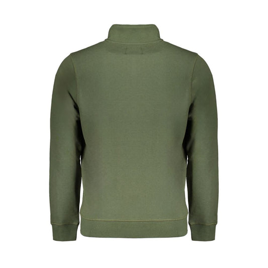 Gianmarco Venturi Verde Cotton Men Sweatshirt