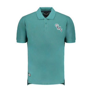 Gianmarco Venturi Verde Cotton Men Polo Shirt