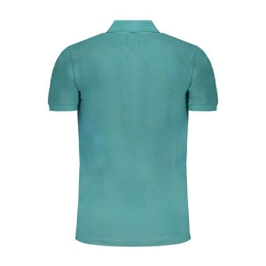 Gianmarco Venturi Verde Cotton Men Polo Shirt