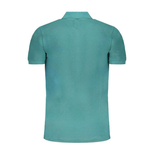 Gianmarco Venturi Verde Cotton Men Polo Shirt