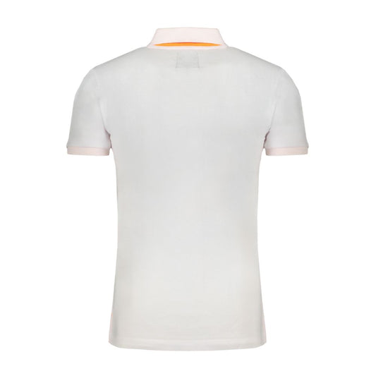 Gianmarco Venturi White Cotton Men Polo Shirt