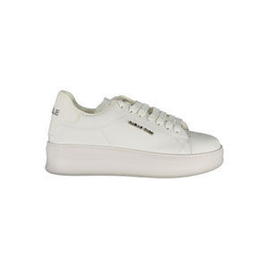 Gaelle Paris Bianco Poliuretano Women Sneaker