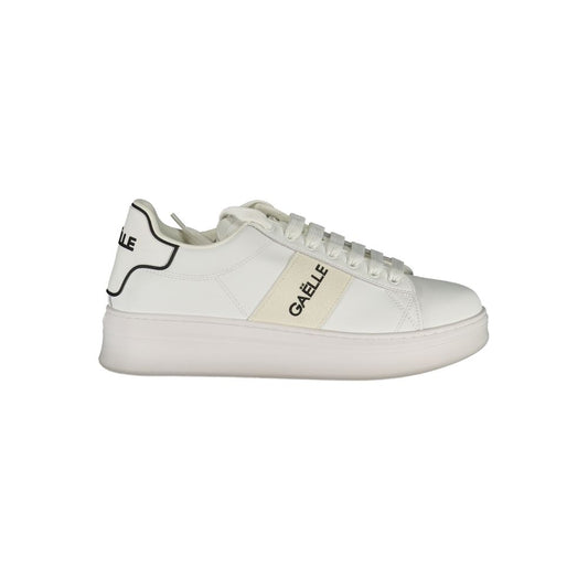 Gaelle Paris Bianco Poliuretano Men Sneaker
