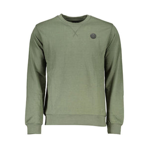 Gianmarco Venturi Verde Cotton Men Sweatshirt