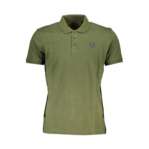 Gianmarco Venturi Verde Cotton Men Polo Shirt