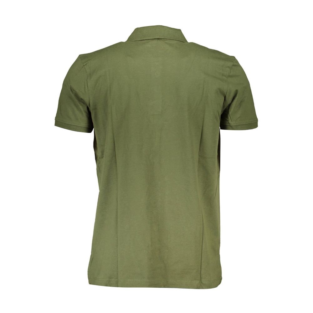 Gianmarco Venturi Verde Cotton Men Polo Shirt