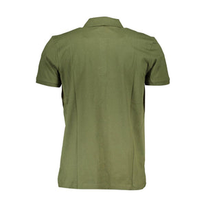 Gianmarco Venturi Verde Cotton Men Polo Shirt