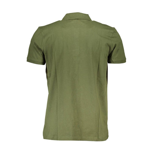 Gianmarco Venturi Verde Cotton Men Polo Shirt