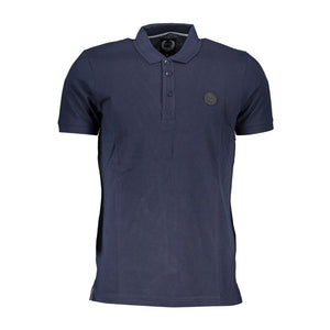Gianmarco Venturi Blu Cotton Men Polo
