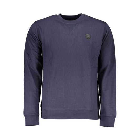 Gianmarco Venturi Blue Cotton Men's Sweatshirt