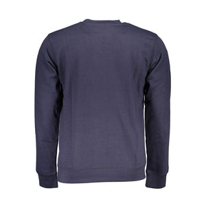 Gianmarco Venturi Blue Cotton Men's Sweatshirt