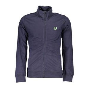 Gianmarco Venturi Blue Cotton Men's Sweatshirt