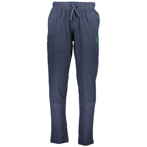 Gianmarco Venturi Blue Cotton Men's Sweatpant