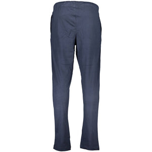 Gianmarco Venturi Blue Cotton Men's Sweatpant
