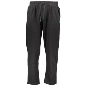 Gianmarco Venturi Black Cotton Men's Sweatpant