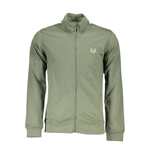 Gianmarco Venturi Verde Cotton Men Sweatshirt