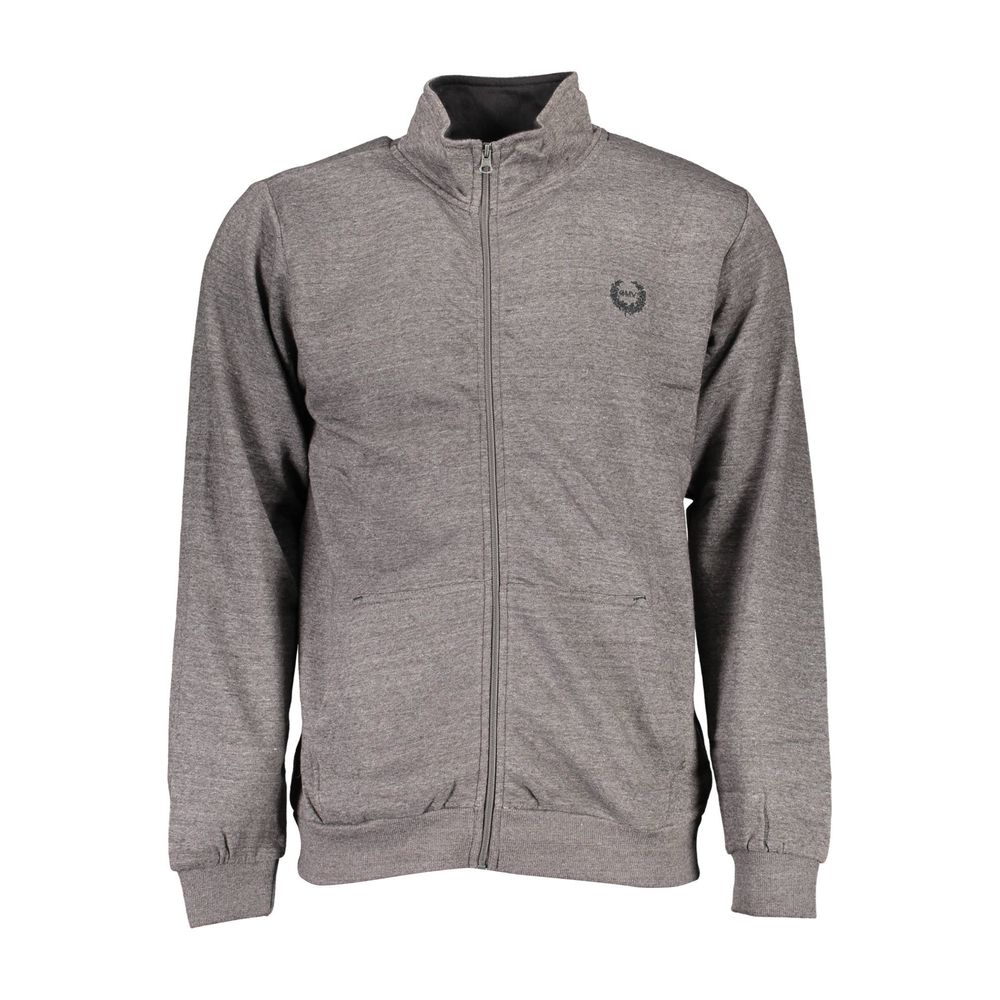 Gianmarco Venturi Grigio Polyester Mens Sweatshirt