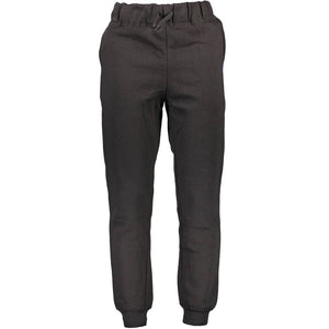 Gianmarco Venturi Black Polyester Men's Track Pant