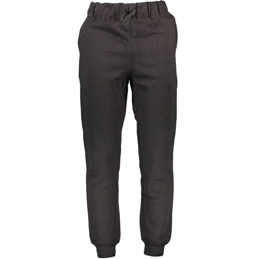 Gianmarco Venturi Black Polyester Men's Track Pant