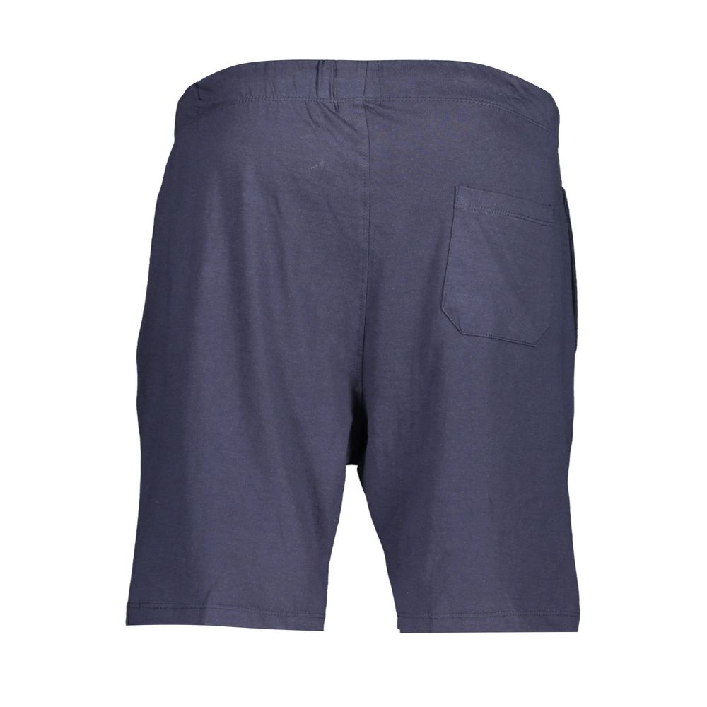 Gianmarco Venturi Blu Cotton Men's Sport Short