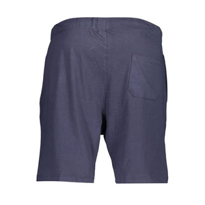 Gianmarco Venturi Blu Cotton Men's Sport Short