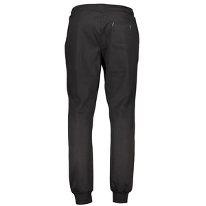 Gianmarco Venturi Nero Cotton Men's Trackpant