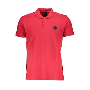 Gianmarco Venturi Red Cotton Men's Polo