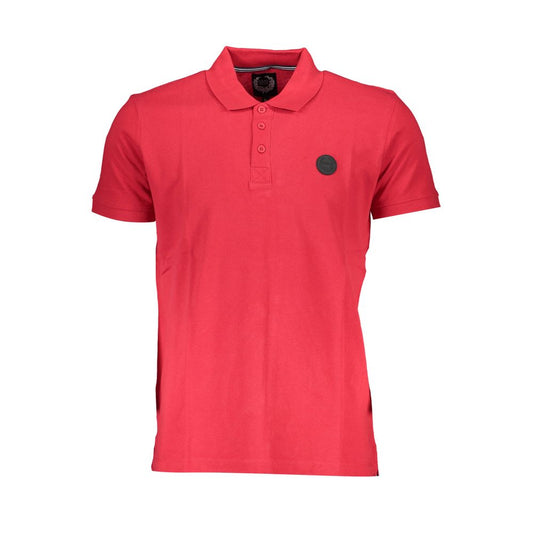 Gianmarco Venturi Red Cotton Men's Polo