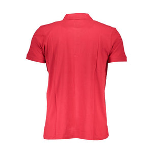 Gianmarco Venturi Red Cotton Men's Polo