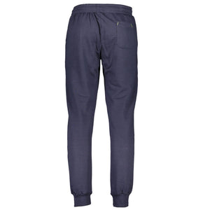 Gianmarco Venturi Blu Cotton Men's Sweatpant