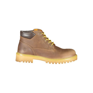 Lumberjack Marrone Leather Men Sneaker
