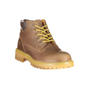 Lumberjack Marrone Leather Men Sneaker