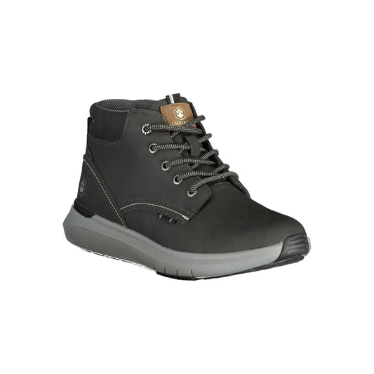 Lumberjack Black Polyurethane Men Sneaker
