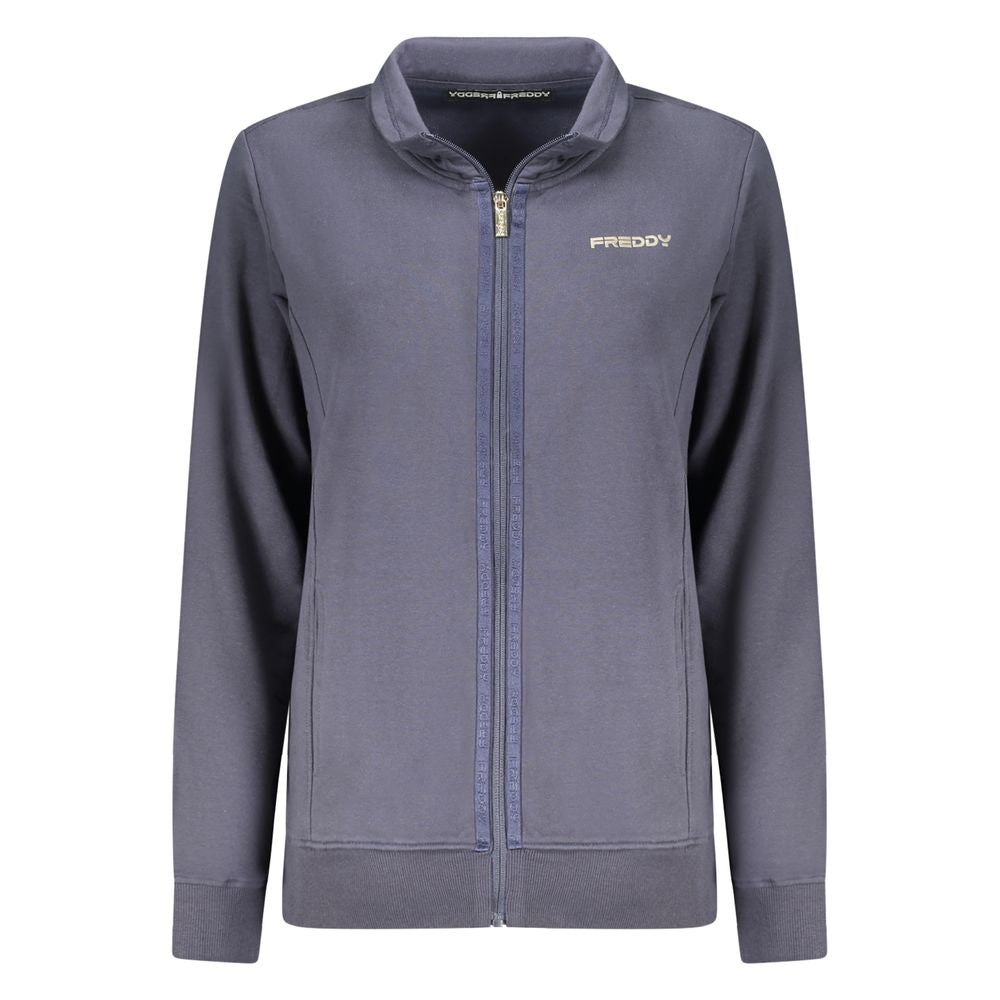 Freddy Blu Cotton Women Sweatshirt