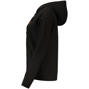 Freddy Black Cotton Women's Hoodie