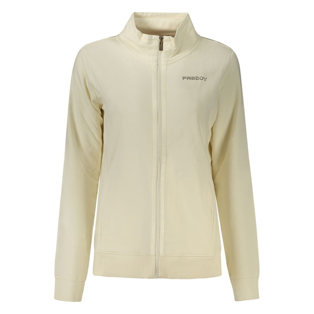 Freddy White Cotton Women Sweatshirt