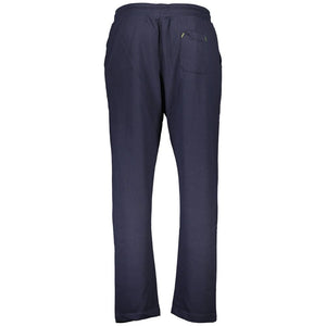 Gianmarco Venturi Blue Cotton Men's Sweatpant