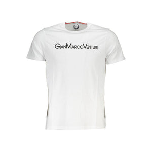 Gianmarco Venturi White Cotton Men T-Shirt