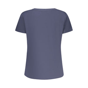Freddy Blue Cotton Women T-Shirt