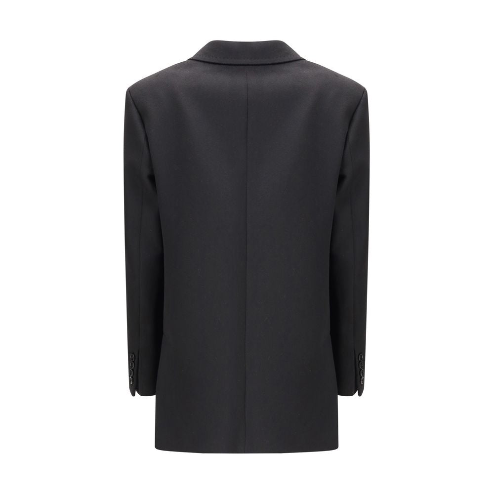 Max Mara Black Camel Hair  Coat