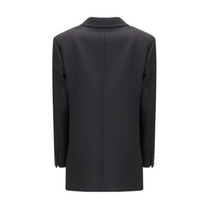 Max Mara Black Camel Hair  Coat