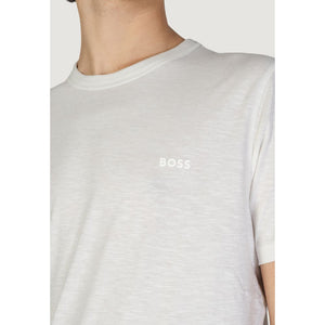 Hugo Boss White Cotton T-Shirt